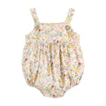 Sanlutoz Baby Girls Summer Sleeveless Bodysuits Cotton Baby Clothing Flower Sweet Toddler Clothes