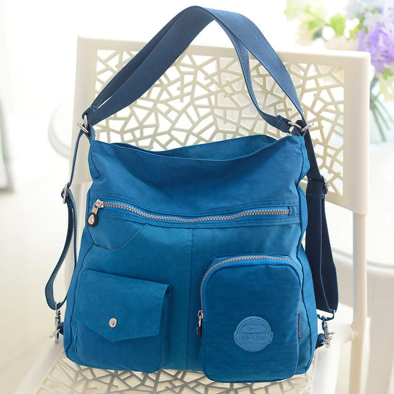 Women's Nylon Crossbody Bag – Large-Capacity Designer Handbag for Everyday Use