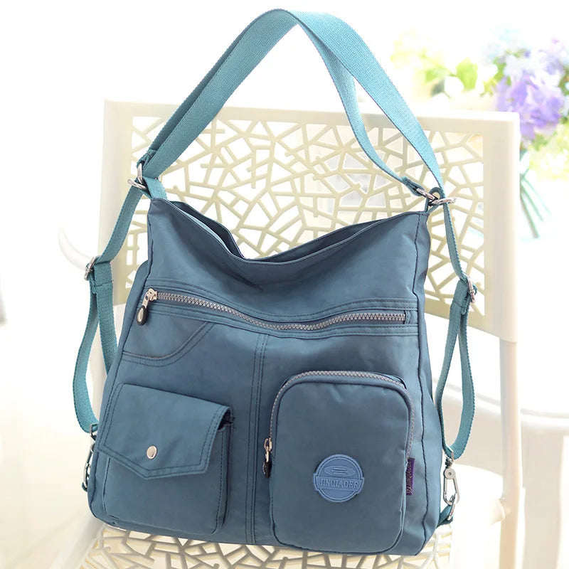 Women's Nylon Crossbody Bag – Large-Capacity Designer Handbag for Everyday Use