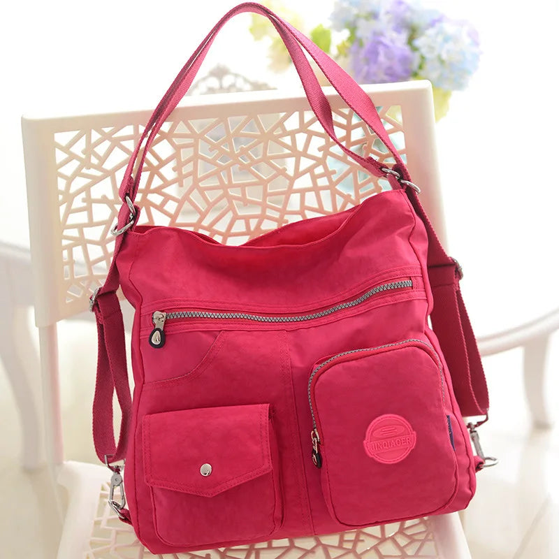 Women's Nylon Crossbody Bag – Large-Capacity Designer Handbag for Everyday Use