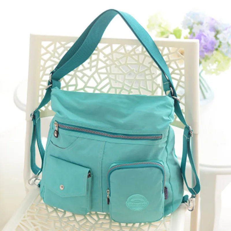 Women's Nylon Crossbody Bag – Large-Capacity Designer Handbag for Everyday Use
