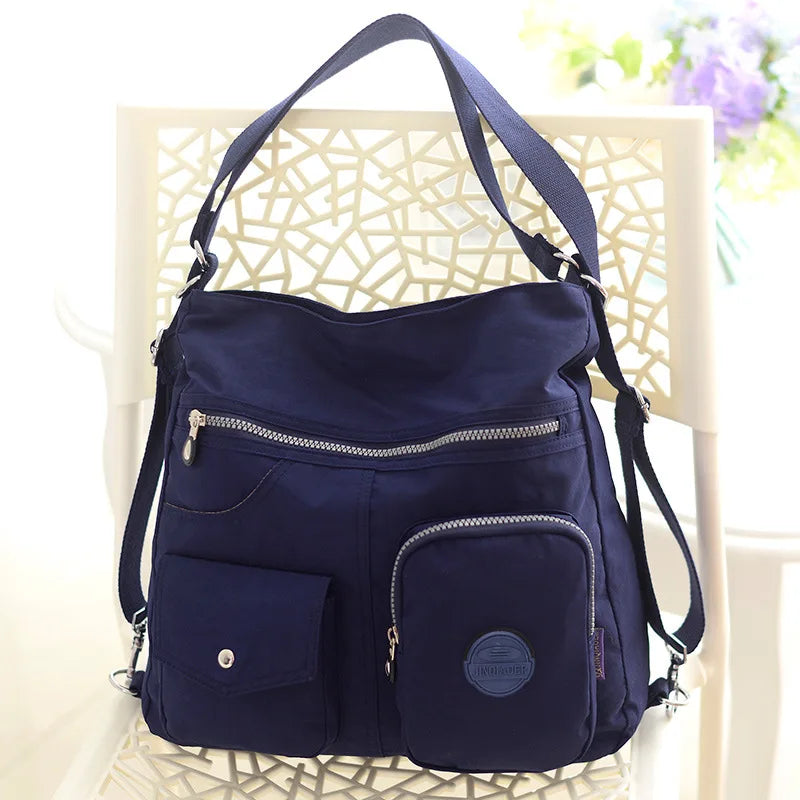 Women's Nylon Crossbody Bag – Large-Capacity Designer Handbag for Everyday Use