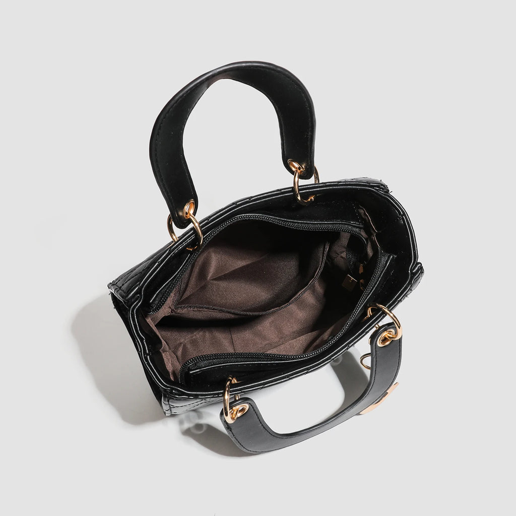 Women's PU Leather Crossbody Tote Bag – Large-Capacity Travel Shoulder Handbag