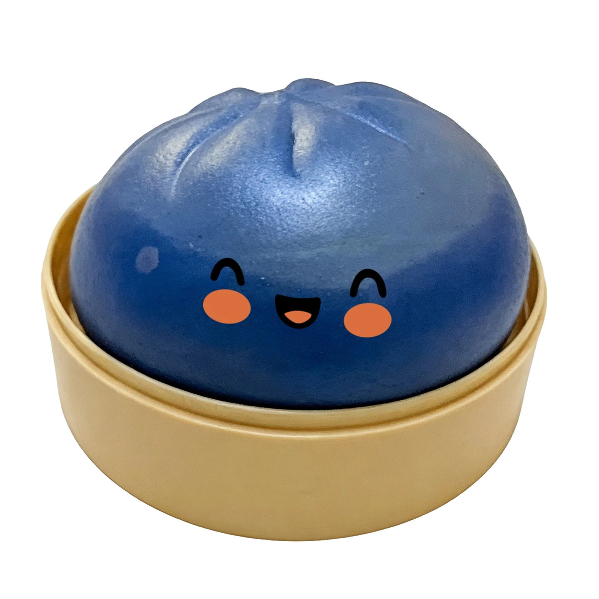 Premium Steamed Bun Squishy Toy – Slow Rising Glitter Stress Ball, Soft Elastic Sensory Squeeze Reliever Home Office Desk Decor