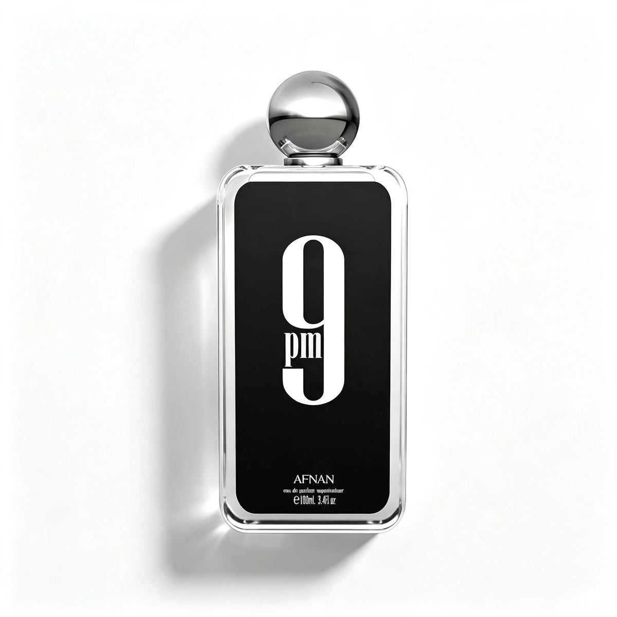 Afnan 9 Pm for Men Eau De Parfum, 3.4 Fl. Oz Refreshing Citrus & Warm Amber Notes |   Long-Lasting Dubai Fragrance for Men & Women |   Ideal Gift Valentine's Day, Anniversaries