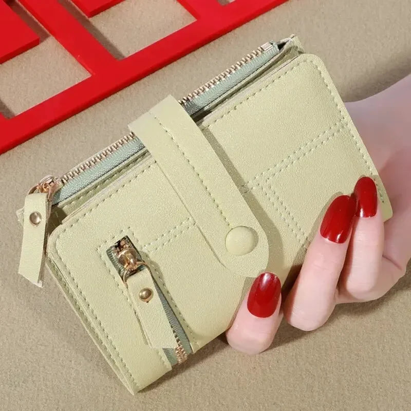 Portefeuille mi-long polyvalent et haut de gamme pour femme, sac de détermination, petit et populaire, nouveau
