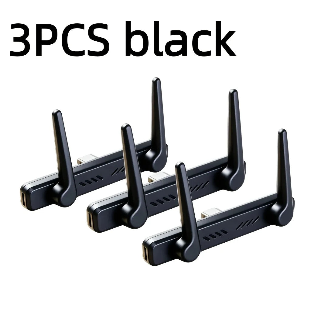 360° Rotating Super-Fast Charging Bracket with Detachable 100W Data Cable Converter Foldable Phone Stand for All Type-C Android
