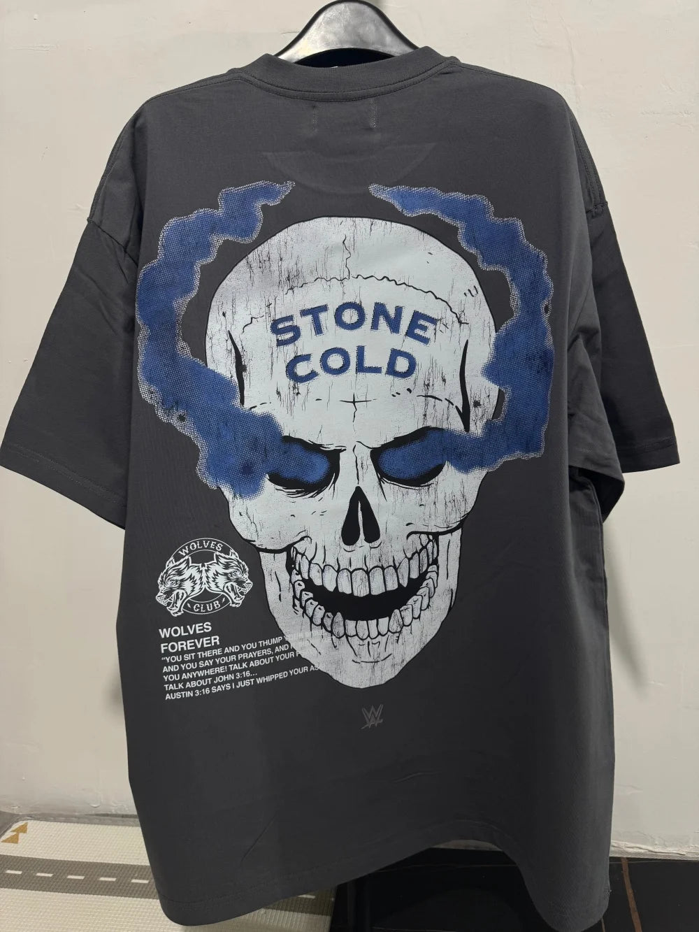 Men's Oversized Gym T-Shirt – Short Sleeve Cotton Workout Tee