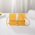 Ladies' small bags for daily use, versatile spring and summer women's bags, color-blocking small square bags, pearl pendant bags