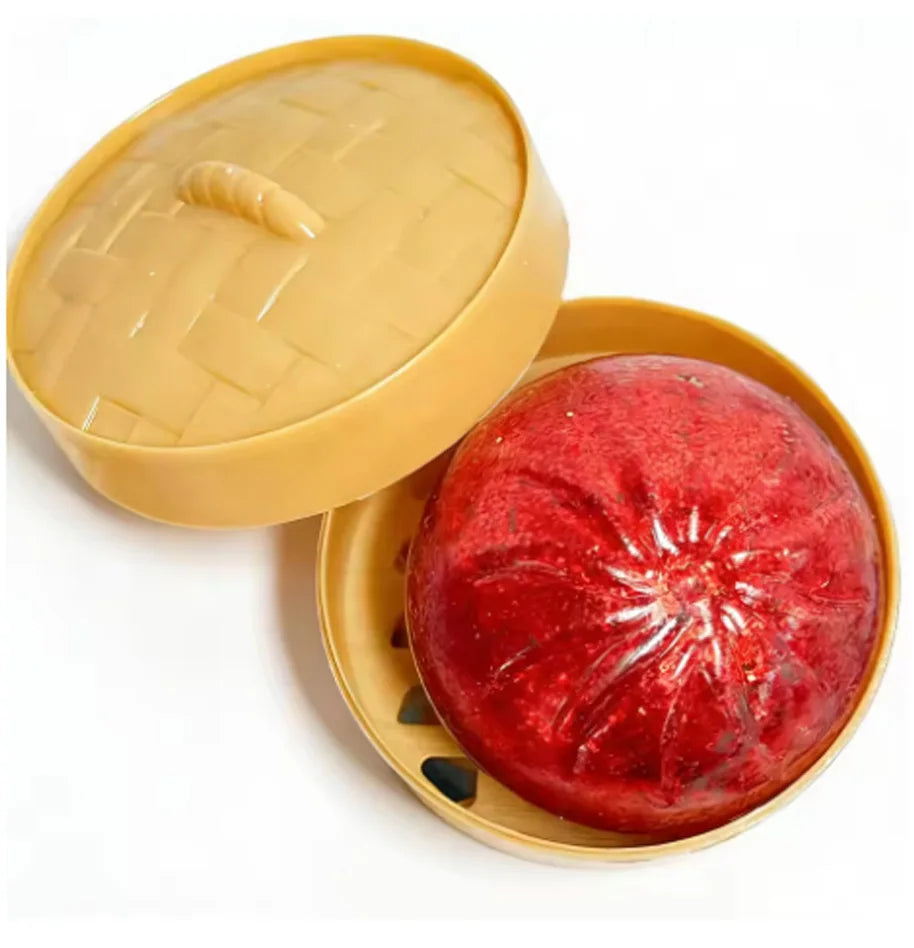 Glitter dumpling squishies Glitter Dumpling Squishy with Box Dumplings Sensory Dumpling Pressure Toy for Stress Relief