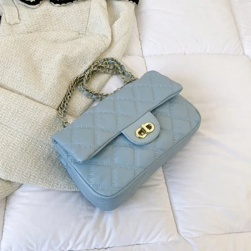 Trendy Designer Square Satchels For Women Textured Original Retro Diaper Bag Crossbody Shoulder Bag Simple Yet Chic