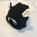 Winter Knit Balaclava Hat for Baby Cute Cartoon One Piece Scarf Cap Kids Thickened Warm Ear Protection Woolen Beanies Caps