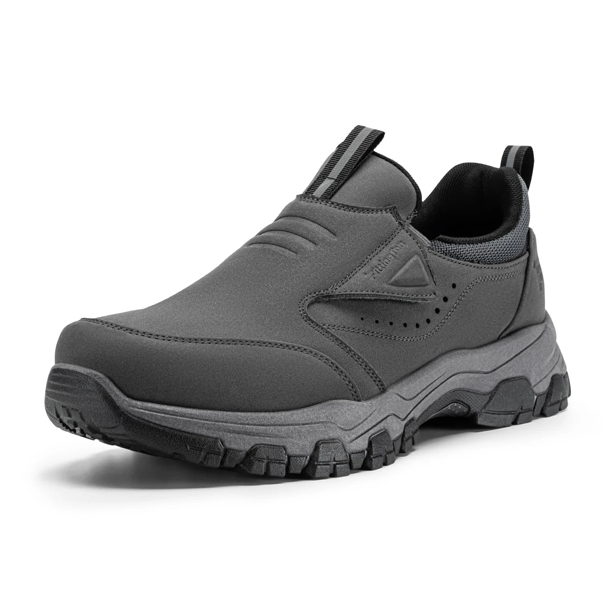 FitVille Mens Loafers Non Slip Walking Flats Breathable Outdoor Slip on Casual Shoes for Male Work Office Driving Sneakers
