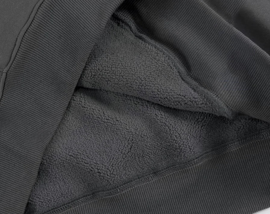 Men's 500 GSM Heavyweight Hoodie – Thick Cotton Pullover Sweatshirt with Custom Logo