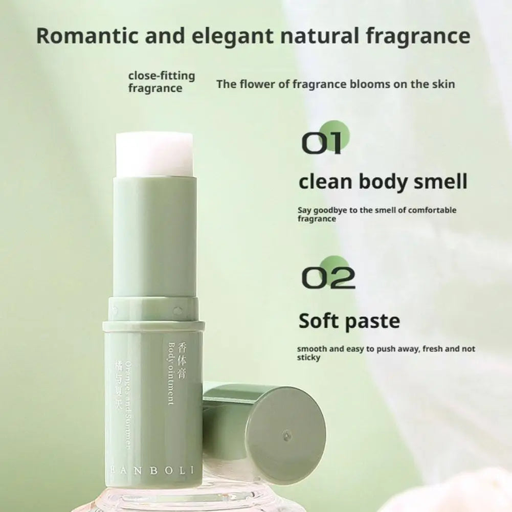Portable Rotating Solid Perfume For Women And Men Long-Lasting Fresh And Delicate Fragrance For Dating Daily Life A Perfect Gift