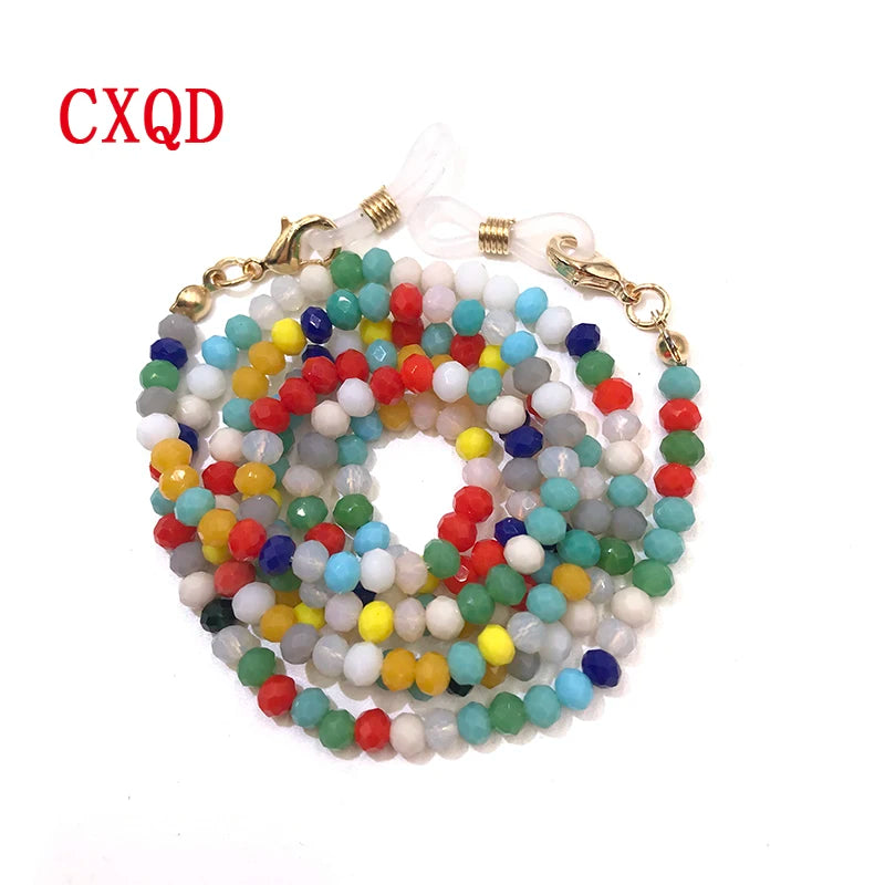Beaded Eyeglass Chain for Women – 4mm Fashion Glasses & Sunglasses Strap