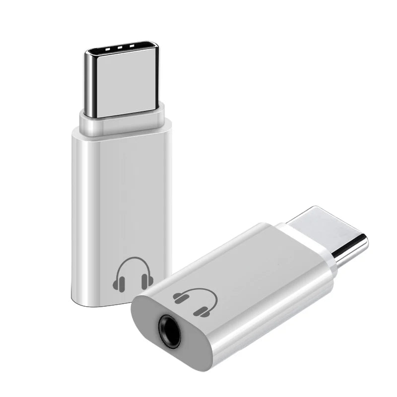 USB Type C To 3.5mm Aux Adapter Connetor Type-c 3.5 Jack Audio Cable For Xiaomi Huawei Honor HIFI Wired Earphones OTG Connetor