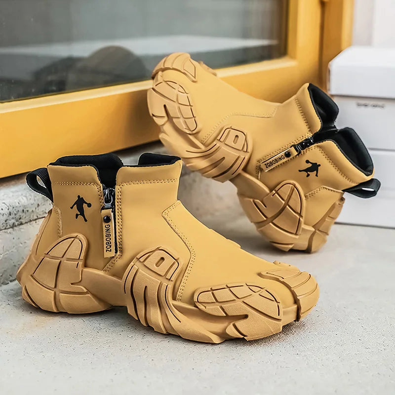 Large Size Men's Shoes, Thick-Soled Lightweight Casual Shoes, Gift for Boyfriend's Birthday, Trendy Versatile Sneakers, Comfortable Holiday Gift, Running Shoes