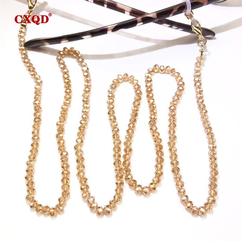 Beaded Eyeglass Chain for Women – 4mm Fashion Glasses & Sunglasses Strap