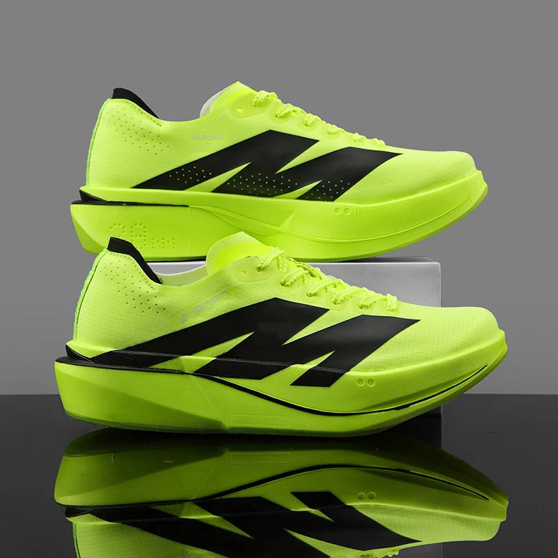 Running Shoes Men Carbon Board Marathon Sports Professional Breathable Lightweight Womens Comfortable Athletic Original Sneakers