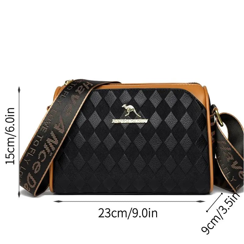 Women's Mini Square Crossbody Bag – Fashionable Underarm Shoulder Handbag