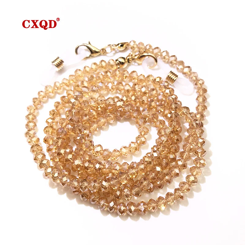 Beaded Eyeglass Chain for Women – 4mm Fashion Glasses & Sunglasses Strap