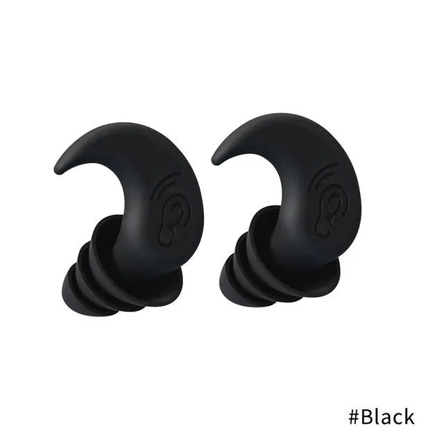 Anti Noise Silicone Earplug Sleep Noise Reduction Ear Plug Canceling Soundproof Ear Plugs Waterproof Swimming Soft Ear Protector