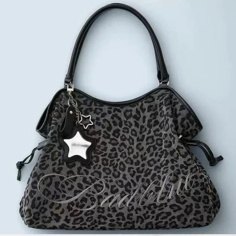 Fashion PU Leather Splicing Tote Bag Handbag 2026 New Women's Bag Underarm Bag Shoulder Bag