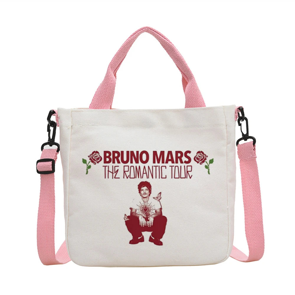 Bruno Mars tote bag einkaufstasche personnalisable sac cabas shoulder  totebag femme