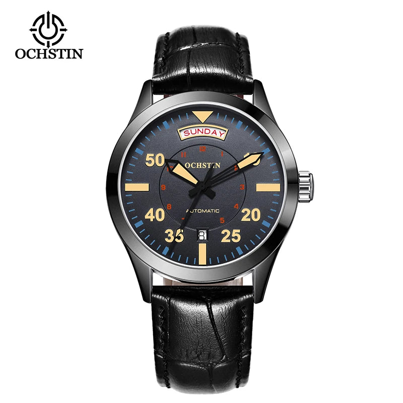OCHSTIN Automatic Mechanical Watch for Men Gift Analogue Waterproof Military Sport Wristwatches Luxury Montre Homme Clock Gents