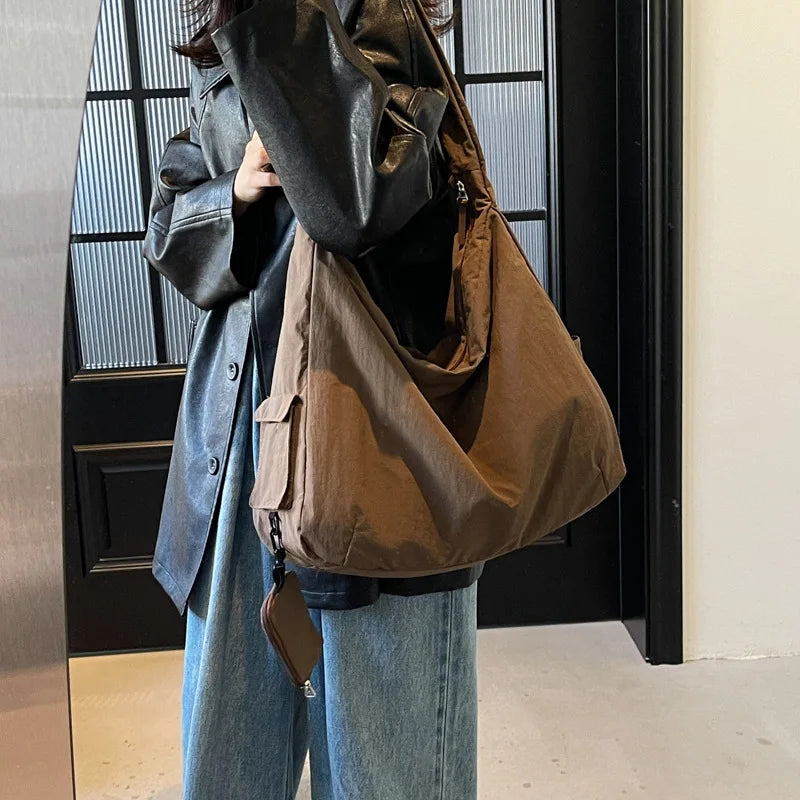 Women's Canvas Tote Bag – Large-Capacity Shopper for Work and Everyday Use