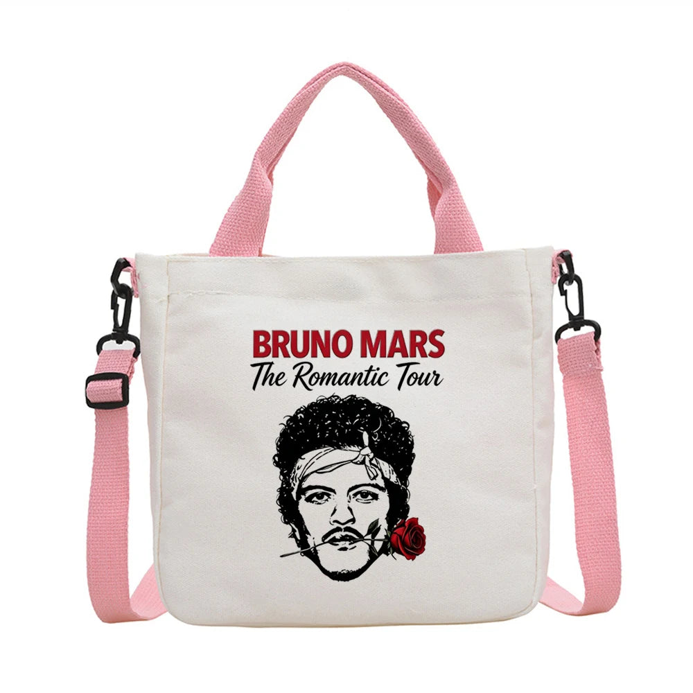 Bruno Mars tote bag einkaufstasche personnalisable sac cabas shoulder  totebag femme
