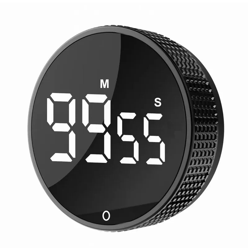 Magnetic Kitchen Timer Digital Timer Kitchen Shower Study Stopwatch LED Counter Alarm Remind Manual Electronic Countdown