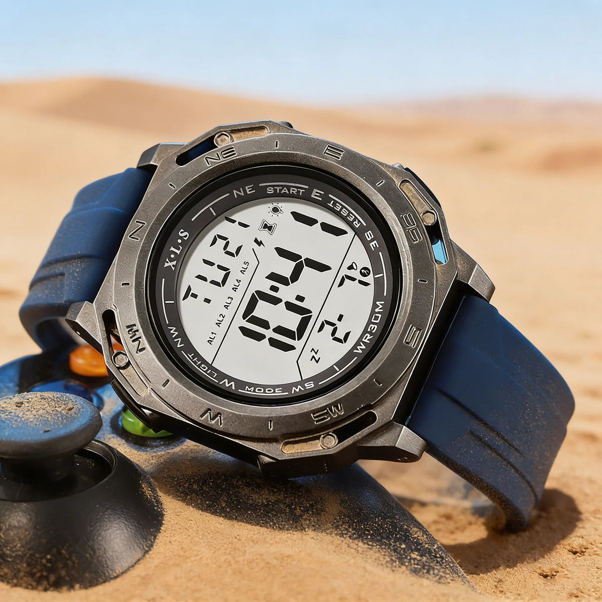 Electronic Sports Watch for Men Children Teen Luminous Waterproof Digital Wristwatch Stopwatch Date Alarm Clock Silicone Strap