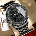 POEDAGAR Top Electronic Man Clock Week Date LED Luminous Fashion Quartz Men Watch Dual Time Digital Military Men's Watches Reloj