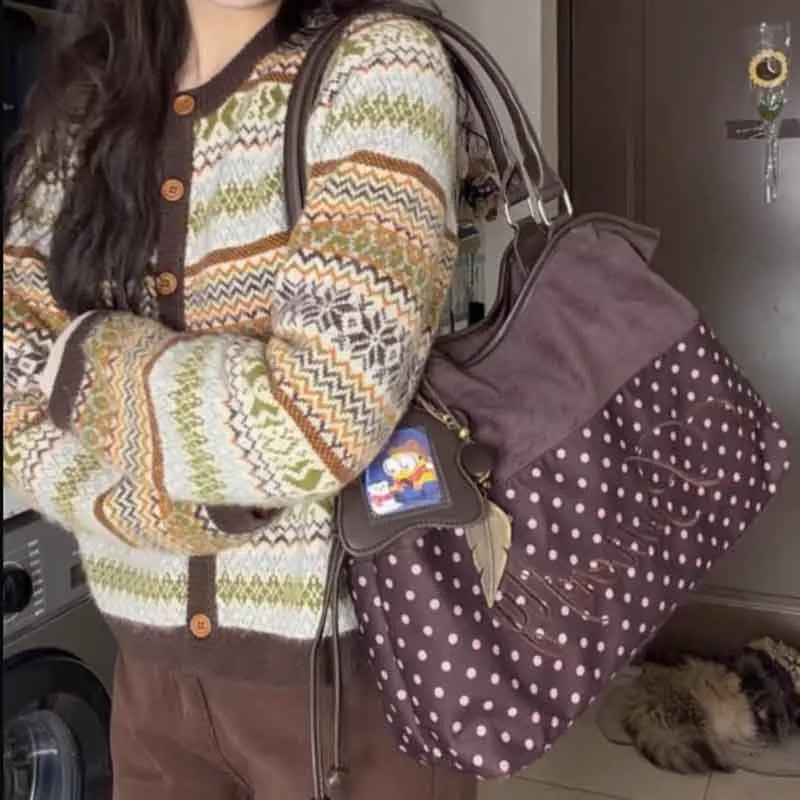 Fashion PU Leather Splicing Tote Bag Handbag 2026 New Women's Bag Underarm Bag Shoulder Bag