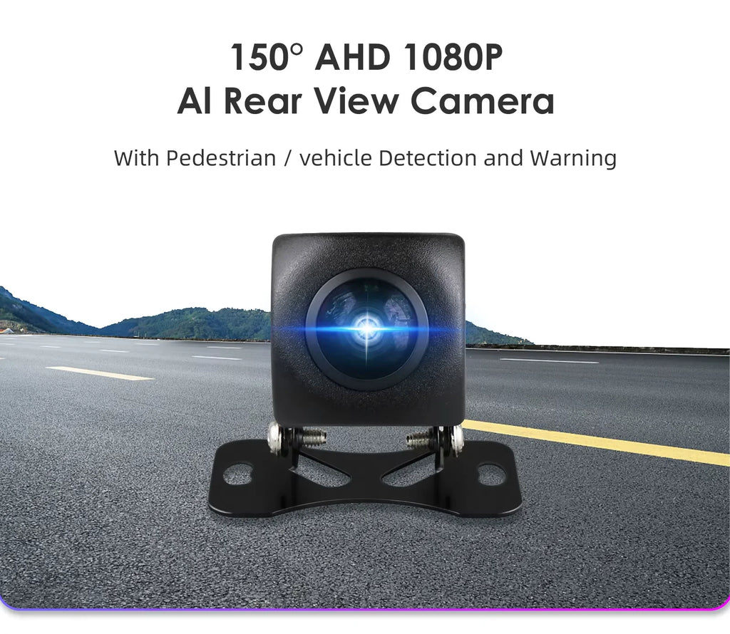 Hizpo 720P 1080P AHD Rear View Camera 140 ° 150 ° 170 ° 360 ° Wide Angle Waterproof Night Vision Universal Reverse Parking Assistance