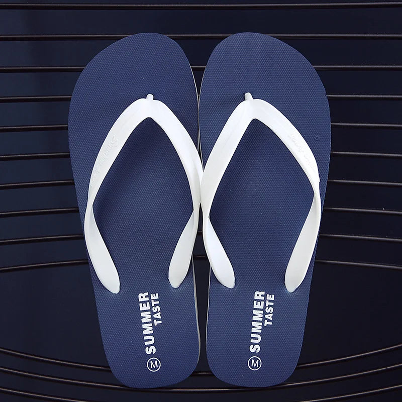 Men Shoes Summer Beach Sandals Anti-slip Fashion Outdoor Breathable Casual Couple Beach Sandal Flip Flops Shoes Slippers Men