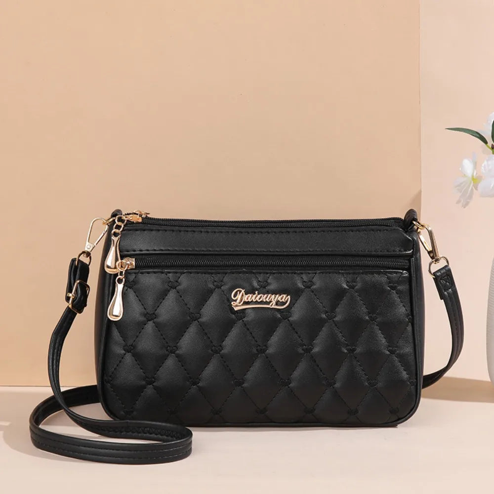 PU Leather PU Leather Crossbody Bags Large Capacity Carrying Female Shoulder Bag Multifunctional Portable Luxury Women Handbags