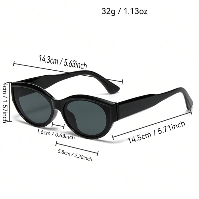 1/4pcs Fashion Small Cat Eye Sunglasses Vintage Brand Designer Sun Glasses Female Multi Color Eyewear UV400 Gafas De Sol