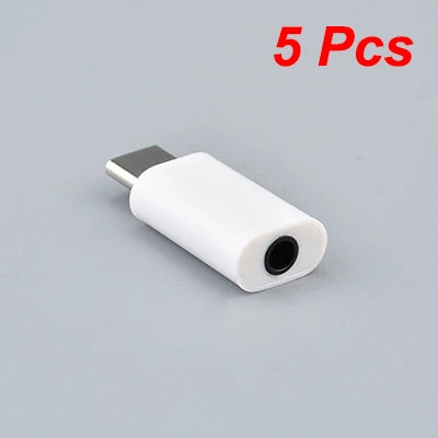 USB Type C To 3.5mm Aux Adapter Connetor Type-c 3.5 Jack Audio Cable For Xiaomi Huawei Honor HIFI Wired Earphones OTG Connetor