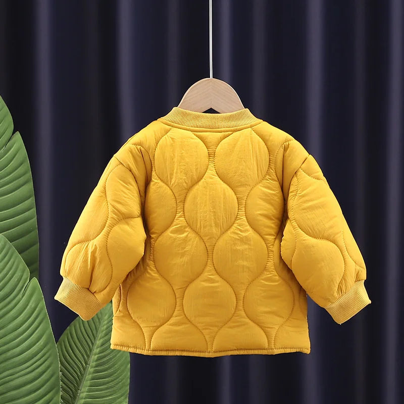 Baby Boys Girls Down Coats Children Winter Warm Trends Coats Kids Fashion Casual Clothing Girls Autumn Windproof Outerwear