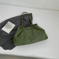 Women's Suede Tote Bag – Simple Large-Capacity Designer Shoulder Handbag