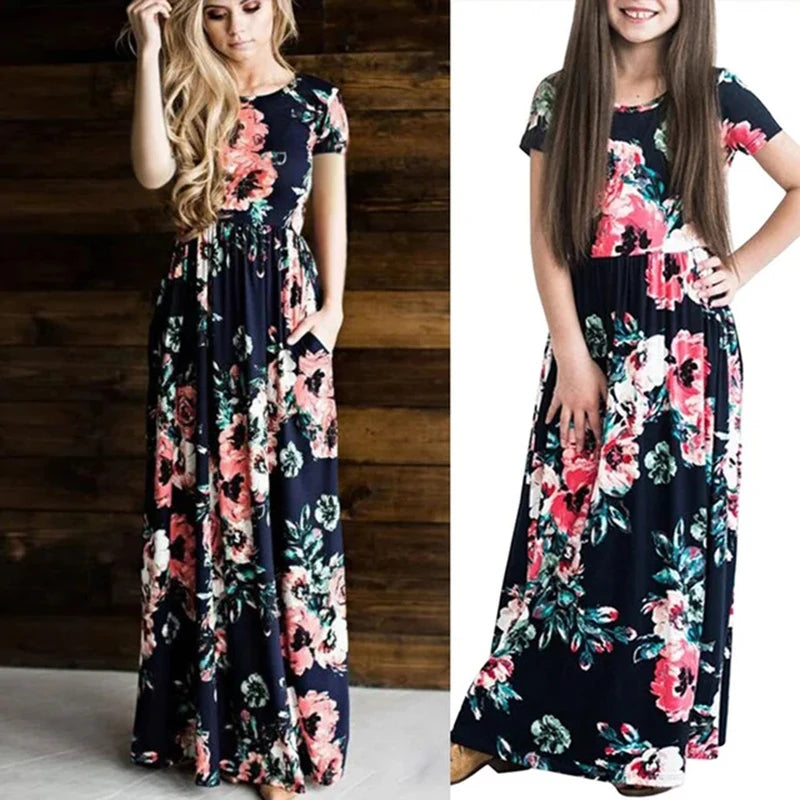 Mommy and Me Matching Floral Dresses – Summer Mother & Daughter Outfits