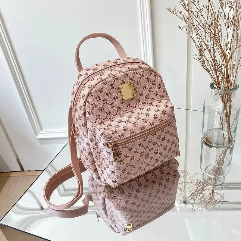 Women's Convertible Backpack – Large-Capacity Shoulder and Crossbody Bag