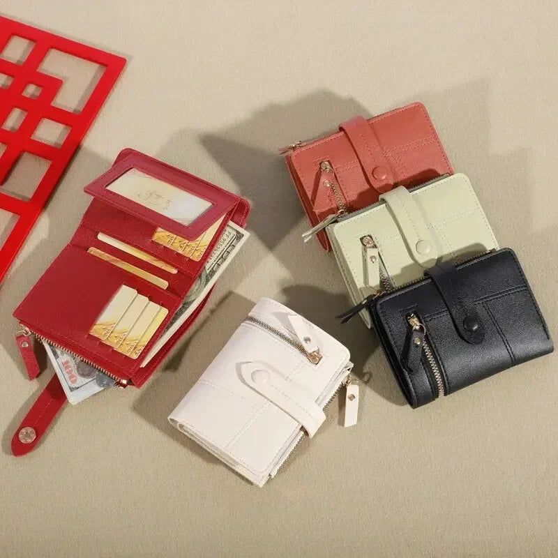 Portefeuille mi-long polyvalent et haut de gamme pour femme, sac de détermination, petit et populaire, nouveau