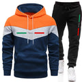 Men's Printed Sports Hoodie – Casual Fitness and Jogging Sweatshirt