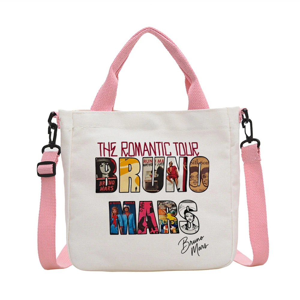 Bruno Mars tote bag einkaufstasche personnalisable sac cabas shoulder  totebag femme