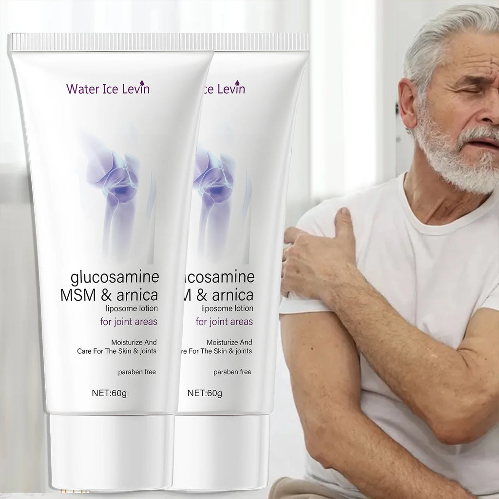 Glucosamine MSM & Arnica Joint Cream Liposome Lotion - Moisturizes, Nourishes & Protects Skin & Joints, Paraben-Free Formula.