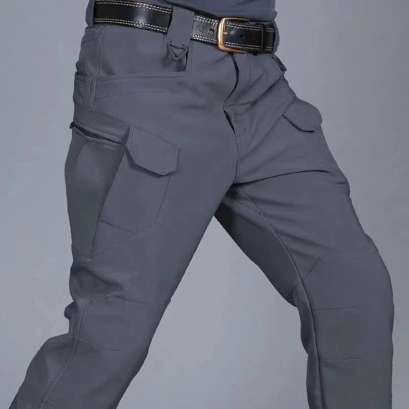 Men's Tactical Cargo Pants – Multi-Pocket Outdoor Work Trousers, Casual Training Fit